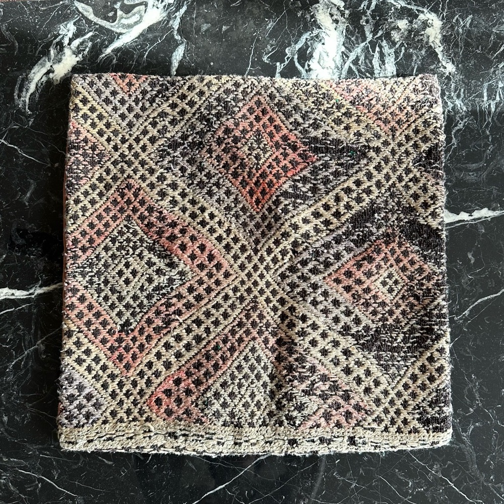 Kilim Geometric Patterned Pillowcase